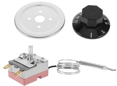 Vaguelly 1Set Termostato per Riscaldatore Convezione per Piccole Case e Appartamenti Sostituzione per Termostati Elettrici e Radiatori