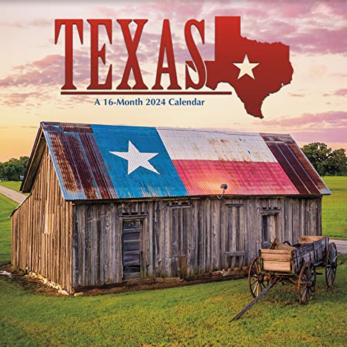 2024 Texas Wall Calendar