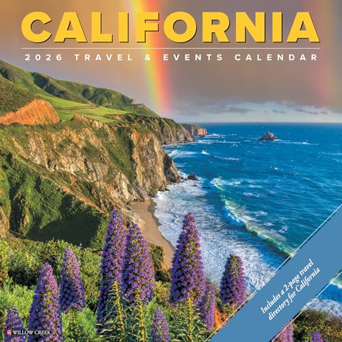 California 2026 12 X 12 Wall Calendar