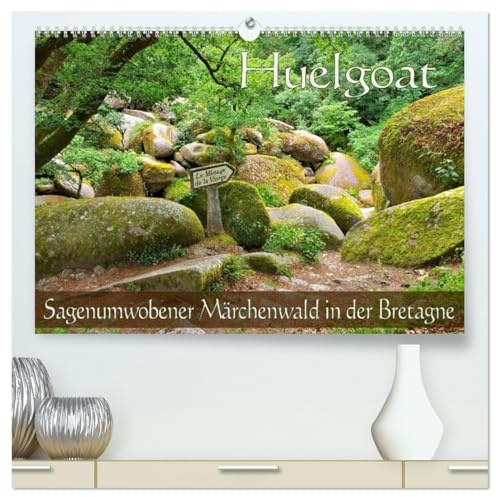 Huelgoat - Sagenumwobener Märchenwald in der Bretagne (hochwertiger Premium Wandkalender 2026 DIN A2 quer), Kunstdruck in Hochglanz: Mystischer Ort in der inneren Bretagne (CALVENDO Orte)