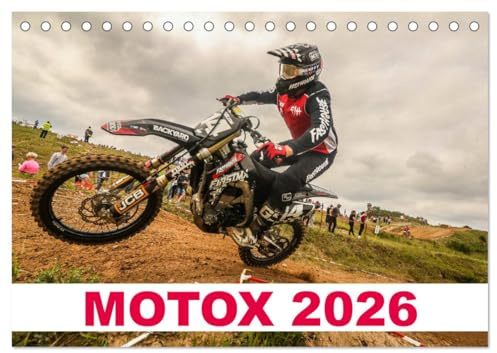 MOTOX 2026 (Tischkalender 2026 DIN A5 quer), CALVENDO Monatskalender: Actionreiche Fotos aus dem MX-Sport (CALVENDO Sport)
