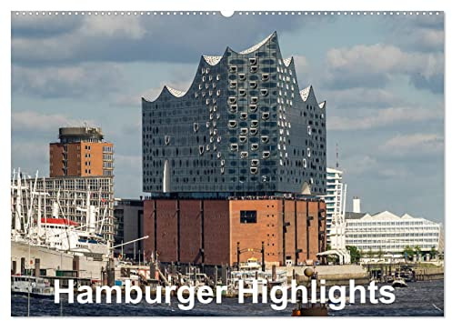 Hamburger Highlights (Wandkalender 2026 DIN A2 quer), CALVENDO Monatskalender: Hamburgs schönste Sehenswürdigkeiten (CALVENDO Orte)
