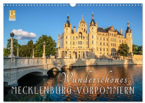 Wunderschönes Mecklenburg-Vorpommern (Wandkalender 2024 DIN A3 quer), CALVENDO Monatskalender: Mecklenburg-Vorpommern, das schöne Land an der Ostsee (CALVENDO Natur)