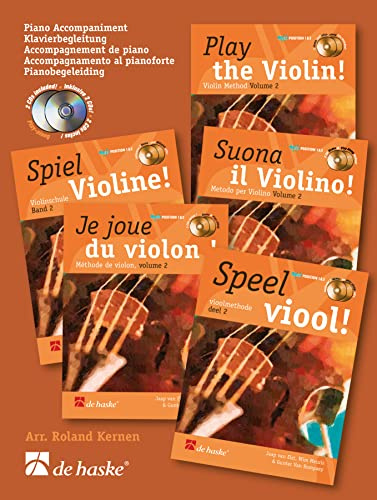 Speel Viool! Piano Acc. 2: All Languages