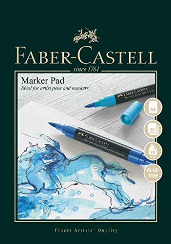 Faber-Castell Markerblock, 70 g/m², A4, 50 Blatt