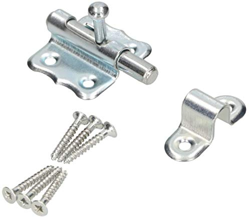 KOTARBAU® Türriegel 30 mm Grendelriegel Schlossriegel Verriegelung Schieberiegel Torriegel Möbelriegel Schubriegel Bolzenriegel