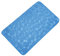 BM 4147 Tappeto Antiscivolo Assorbente in Memory Foam 45x75 cm Blu Effetto Pietra Sassolini Tappetino Lavabile Morbido Assorbente da Terra per Vasca, Doccia e Bagno