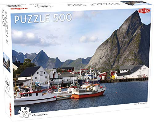 Puzzel Around The World, Northern Stars: View of The Lofoten - 500 stukjes