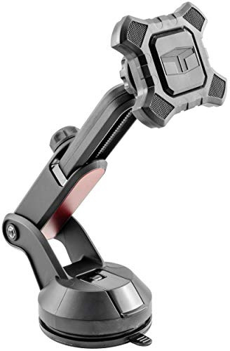Custom Accessories Tuff Tech 24600 Super Stick Windschutzscheiben-/Armaturenbrett-Halterung, magnetische Handyhalterung mit Verlängerungsarm