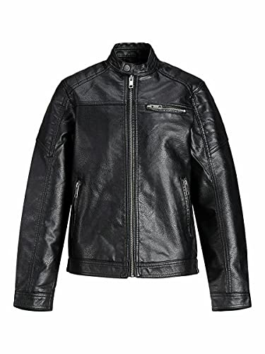 JACK & JONES JJEROCKY Jacket Noos JR Giacca, Black 2, 164 Bambino