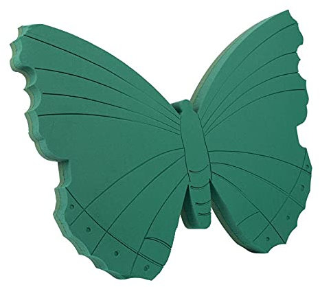 Decpero 1x Oasis® Foam Frames® Schmetterling mit Hartschaumboden 58 x 44 x 6cm