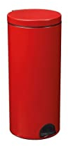 ROSSIGNOL Poubelle Elora 30l Rouge Mat Lisse