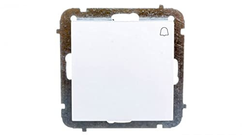 Sentia Schließknopf Glocke 10A weiß 1414-10 elektro-plast weiß 5906868430506