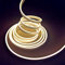 balabaxer Warm White neon LED Strip Lights, 16.4 ft/5m 12V DC 600 SMD2835 LEDs Waterproof Rope Light for Indoor and Outdoor Home Decoration (no Power Adapter Included).