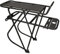 windmeile | Gepäckträger für Akkus mit 425x147x60mm, massiver Stahl, Schwarz, 4 Befestigungspunkte, 425x147x100mm, E-Bike, Elektro Fahrrad, Pedelec
