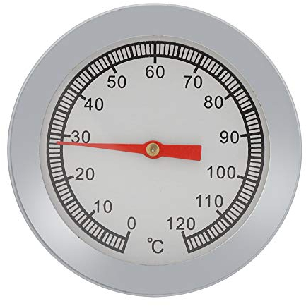 Termómetro para Barbacoa, Medidor de Temperatura, 60~430 ℃, Termómetro Impermeable para Barbacoa de Acero Inoxidable de Cocina para Horno Estufa de Leña Accesorios Herramienta (#3)