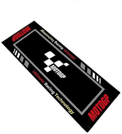 Tapis de Moto Paddock, Boxes, Pitlane avec Logo 80x200cm. (MotoGP)