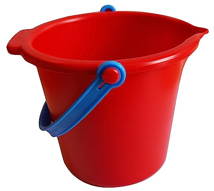 GOWI 550-71 Giesseimer ø18cm - Rot, Sand- und Gartenspielzeug
