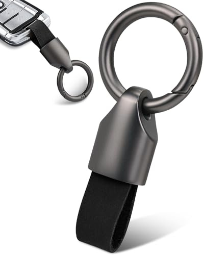 Whtawtaw Car Key Chain Ring Clip, Small Key Fob Accessory with Keyrings Zinc Alloy Buckle