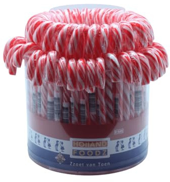 Holland Foodz Zuckerstangen, 72er Pack (72 x 12g)