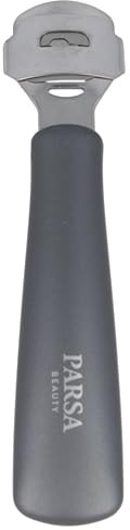 PARSA Beauty ID callus remover de acero inoxidable – Lima pedicura profesional para callos para un cuidado eficaz de los pies – Para pies suaves y aplicación delicada en callos fuertes