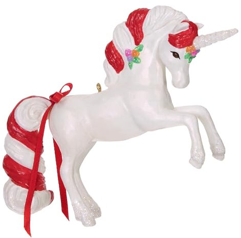 Hallmark Keepsake Weihnachtsdekoration 2024, süßes Einhorn, Geschenke für Kinder