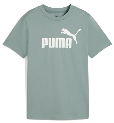 PUMA Jungen ESS No. 1 Logo Tee B T-Shirts, Green Moon, 140