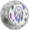 Aadfaewr Runder Mechanischer 60-Minuten-Küchentimer, Visuelle Küchen-Timer-Uhr, Ideal Zum Kochen Und Backen Feder Traumfänger 8 x 8 x 3.3 cm