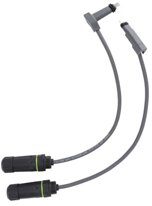 2PCS Ethernet Adapter, SPX Stecker auf RJ45 Adapter 1200Mbps IP68 Wasserdichter Ethernet Kabelanschluss für Dishy und Router Satellite