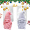 gotyou2stampi in silicone per Natale,stampi in silicone per Natale,Stampo in silicone 3D a forma di gnomo,stampi in silicone,per la produzione di candele, pietre aromatiche, cioccolato