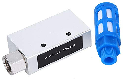 Generador de vacío, escape de aire neumático Generador de vacío Eyector Eyector de aleación de aluminio Descarga de aire comprimido con dispositivo silenciador para automatización