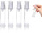 Pumpspender 10ml, 4 Pcs Pumpflasche Klein Leer, Reise Spenderflasche, Airless Pumpspender Creme, Vakuum Kosmetikbehälter, Creme Spender Reiseflaschen, Leer Lotion Pumpflasche für Reise Home Verwendung