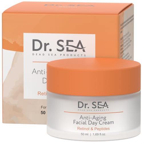 DR. SEA - Anti-Aging Tagescreme mit Retinol & Peptiden - 50 ml | Anti-Aging Tagescreme mit Retinol & Peptiden: spendet tagsüber Feuchtigkeit und unterstützt den Hautkomfort.