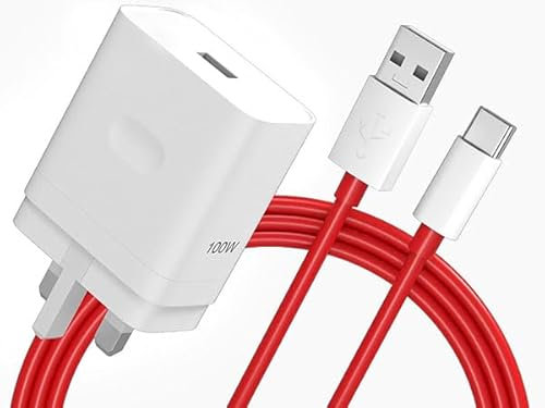 80W Supervooc Charger for Oneplus 13 12 12R 11 Pro Nord 4 5G,Warp Charger 65W 30W for Oneplus 10 9 Pro 10T 10R 8T 8 7T 7 with 6.6ft USB A to USB C Charging Cable