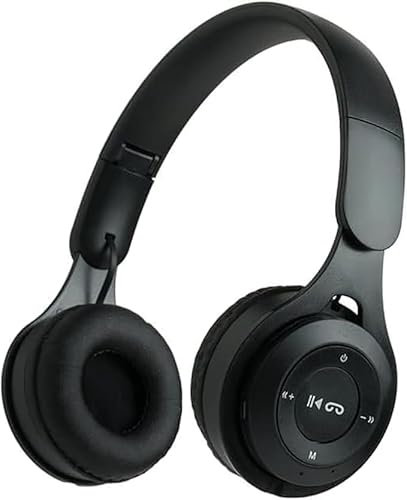 Bluetooth Headphones Over Ear, Bluetooth 5.0, Kids Foldable Lightweight Boys and Girls Wireless Bluetooth Headphones with Microphone FM, SD/TF for Adults and Children for Travel Work PC Cellphone