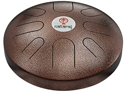Nataraj Tonguedrum 30 cm Cis-Amara 432 Hz Altkupfer - Zungentrommel