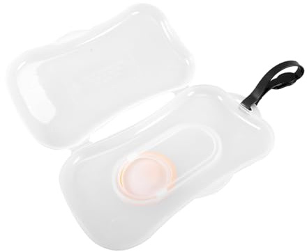 Garneck Portable Reusable Wipes Dispenser with Compact Refillable Wipe Holder for Travel and Outdoor Use Multipurpose Tissue Box Cover for Diaper Bags and Strollers Lightweight Storage