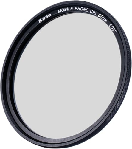 Kase 67 mm Smartphone-Magnetfilter, kompatibel mit Xiaomi 15 Ultra, Vivo X200 Pro, iPhone 17 Pro Max (nur CPL Filter)
