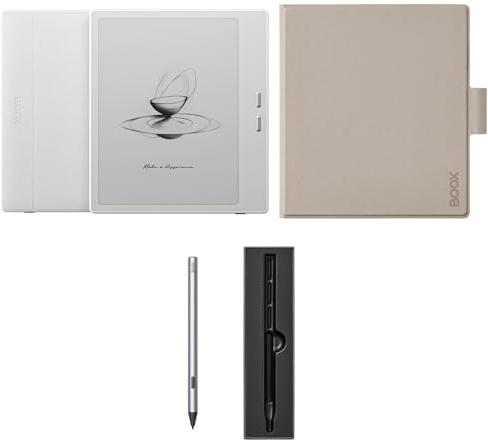 BOOX Go 7 Stift Bundle ePaper Tablet 7 Zoll S/W 64 GB 300 ppi Android 13 Frontlicht (Weiß)