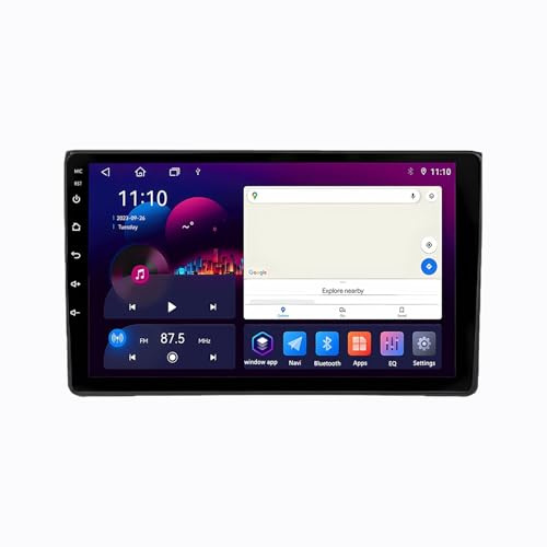 Car Radio para Audi A4 B6 S4 RS4 B7 Seat Exeo 2002-2009 9 Pulgadas Android 15 Car Navegación con BT GPS WiFi Radio Backup Camera para, 4 Core 2G+64G