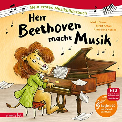 Herr Beethoven macht Musik (Mein erstes Musikbilderbuch mit CD und zum Streamen, Bd.): CD Standard Audio Format