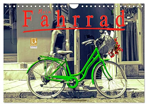 Mein Fahrrad (Wandkalender 2026 DIN A4 quer), CALVENDO Monatskalender: Überall gegenwärtig und es werden immer mehr - Fahrräder (CALVENDO Mobilitaet)