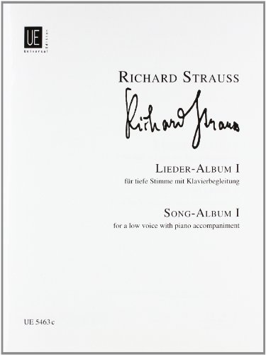 Lieder-Album Band 1 tief: für tiefe Stimme und Klavier: Band 1. tiefe Stimme und Klavier. tief. Aktionsbuch (Set).