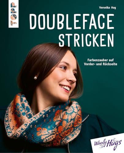 Doubleface stricken: Farbenzauber auf Vorder- und Rückseite