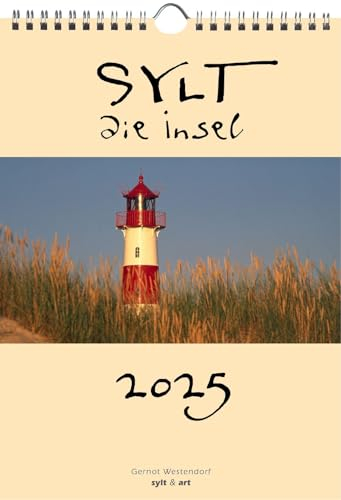 Sylt-die Insel 2025 A4 Kalender