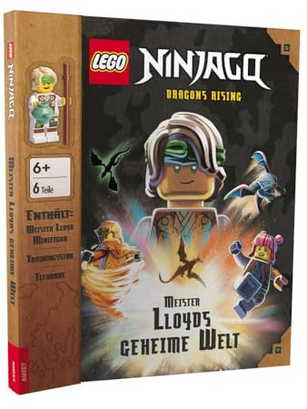 LEGO® NINJAGO® – Meister Lloyds geheime Welt: mit Minifigur Meister Lloyd mit Stab und Teetasse