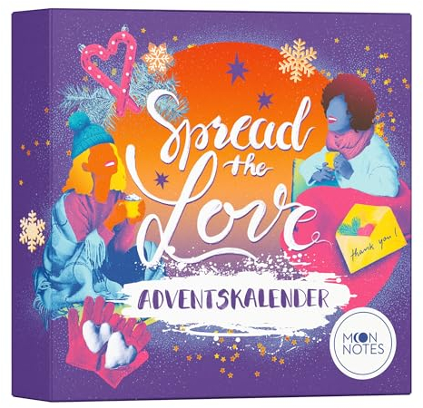 Spread the Love. Adventskalender: Inspirierender Adventskalender mit täglichen Challenges, gestaltet von beliebten Romance-Autorinnen