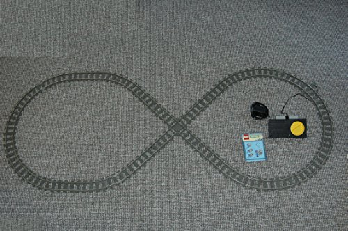 Gebrauchte Bausteine Lego 9V Eisenbahn Schienen SET 4520 4515 4531 Trafo TRACKS A HO 16.5 mm schwarz