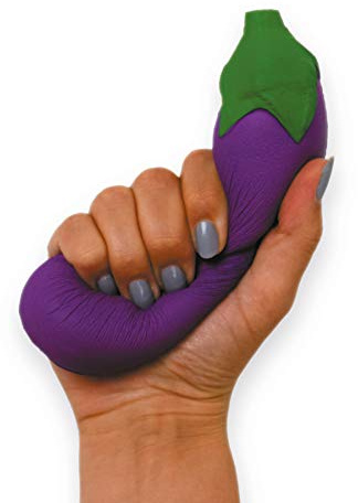 Maia Gifts Eggplant Stress Ball