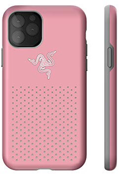 Razer Arctech Pro THS Edition for iPhone 11 Pro Case: Thermaphene & Venting Performance Cooling - Wireless Charging Compatible - Drop-Test Certified up to 10 ft - Quartz Pink